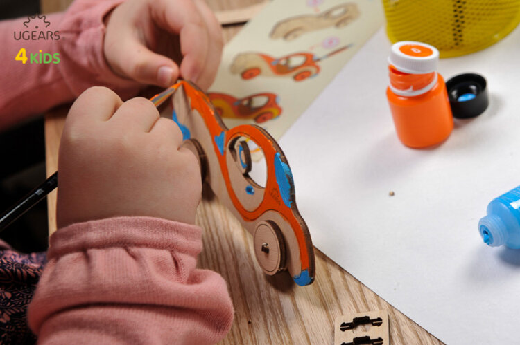 Ugears Bil - 4Kids - 8