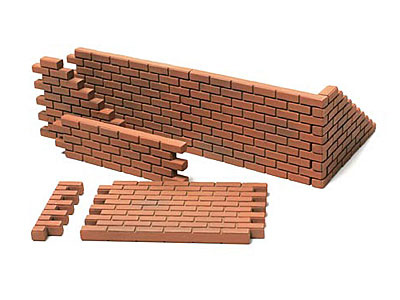 Tamyia 32508 1/48 SANDSÆKKE-BARRIKADE-MUR - 2