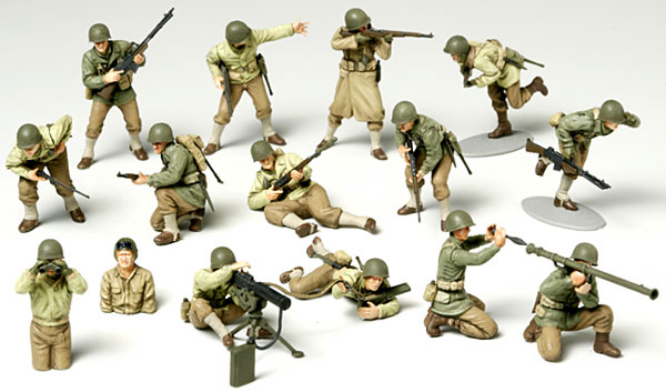Tamyia 32513 1/48 US ARMY INFANTRY GI - 2