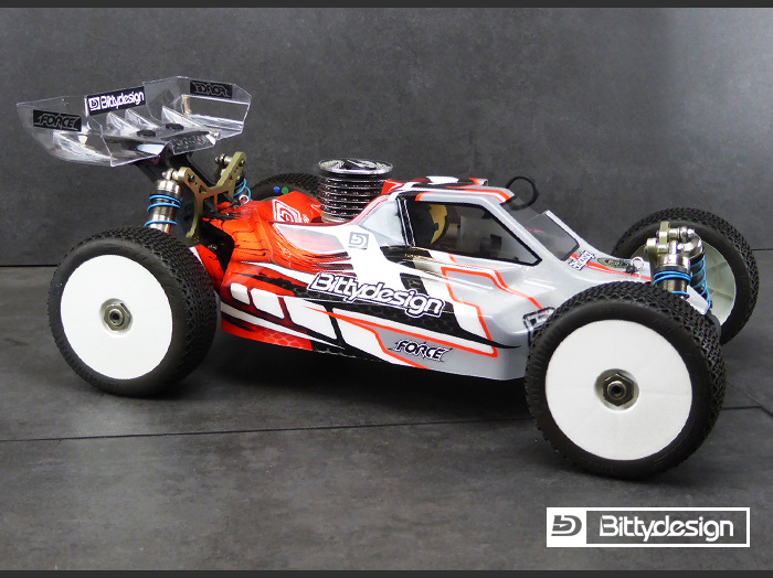 Bittydesign FRC-K004 Force Kaross 1/8 Buggy Kyosho MP9 TKI 4 - 10