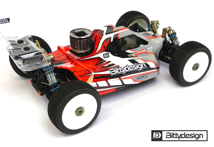 Bittydesign FRC-K004 Force Kaross 1/8 Buggy Kyosho MP9 TKI 4 - 2