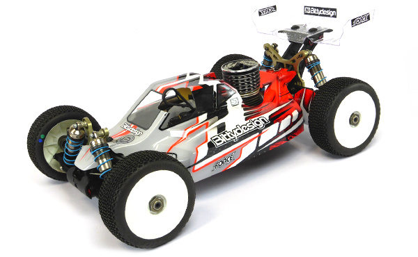 Bittydesign FRC-K004 Force Kaross 1/8 Buggy Kyosho MP9 TKI 4