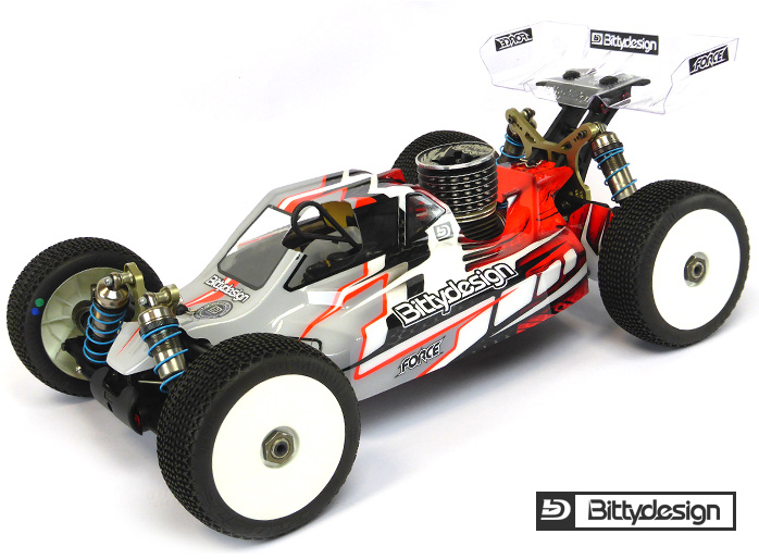 Bittydesign FRC-K004 Force Kaross 1/8 Buggy Kyosho MP9 TKI 4 - 4