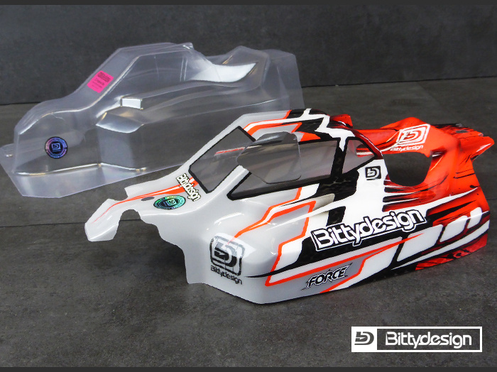 Bittydesign FRC-K004 Force Kaross 1/8 Buggy Kyosho MP9 TKI 4 - 8