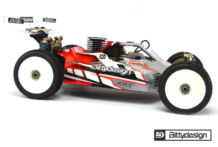 Bittydesign FRC-K004 Force Kaross 1/8 Buggy Kyosho MP9 TKI 4 - 3