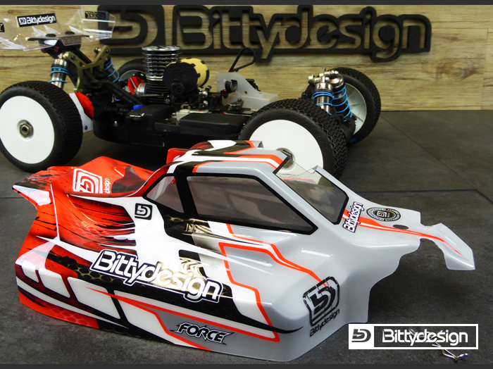 Bittydesign FRC-K004 Force Kaross 1/8 Buggy Kyosho MP9 TKI 4 - 7