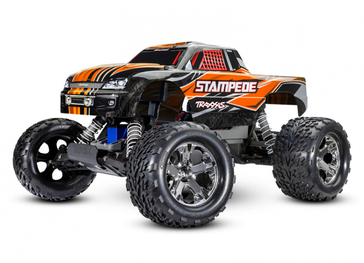 Traxxas Stampede 2WD 1/10 RTR TQ EHD Rosa USB-C - Med Batteri/Laddare