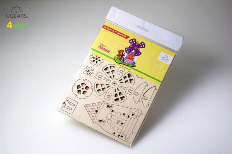 Ugears Väderkvarn - 4Kids - 3