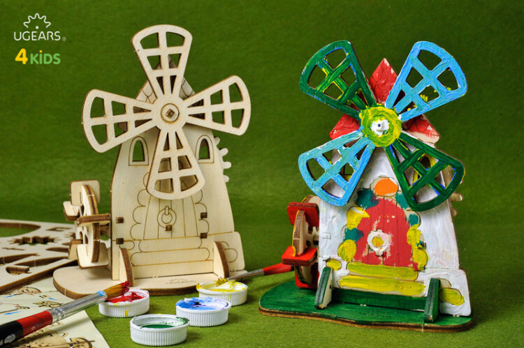 Ugears Väderkvarn - 4Kids - 4