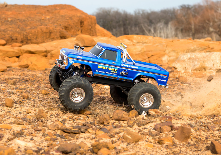 Traxxas BIGFOOT No.1 Classic 1/10 RTR TQ BL-2S EHD - 2