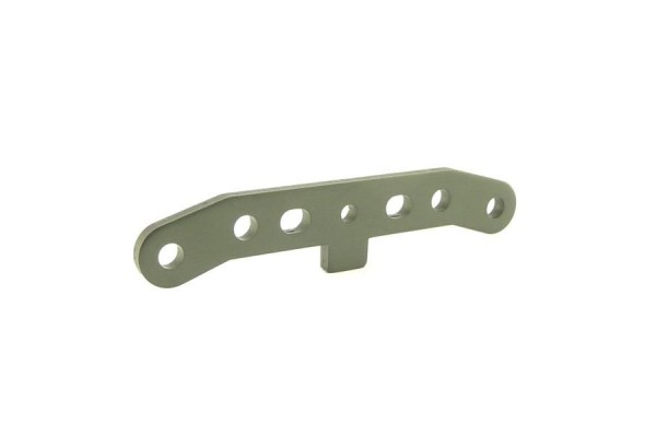 HOBAO REAR LOWER ALUM SUSPENSION PLATE, 1PC