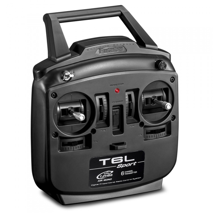 Futaba 05003116-3 T6L Sport Radio Mode-1, R3106GF T-FHSS Air Mono