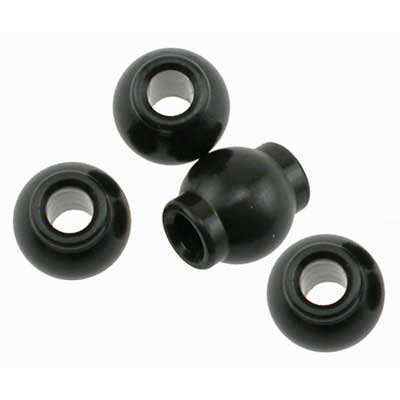 HOBAO Alu. Hex Ball End For Rear Top Arm (4Pcs)