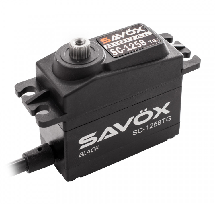 Savöx SC-1258TG Servo 12Kg 0,08s Coreless Black Edition