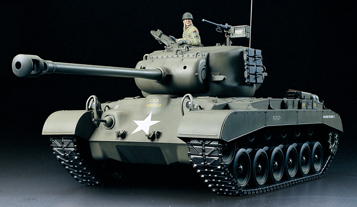 Tamyia 56016 1/16 M26 Pershing R/C Tank w/Option Kit