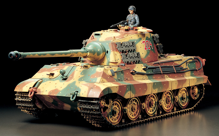 Tamyia 56018 1/16 R/C KING TIGER w/Option Kit - 3
