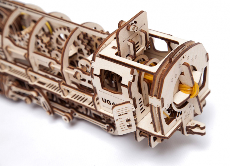 Ugears Steam Locomotiv U-460 with Tender - 7