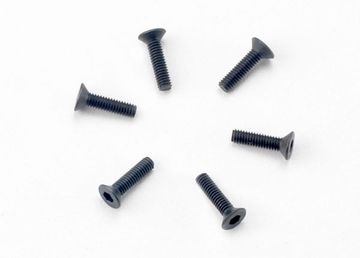 Traxxas 2523 Skruv M2,5x10mm Försänkt Insex (6)