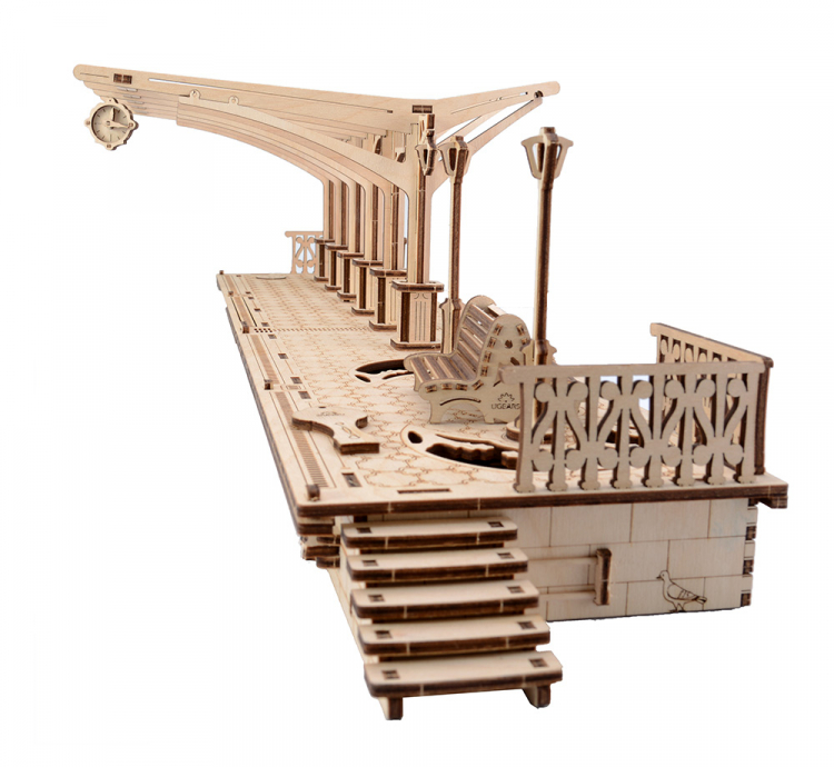Ugears Railway Platform - 6