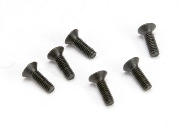 Screws M2.5x8mm Countersunk Hex Socket (6)