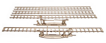Ugears 70014 Set of Rails with Crossings