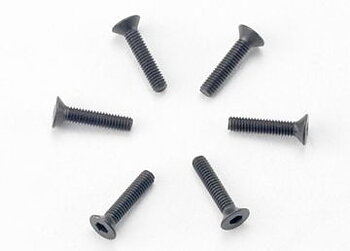 Traxxas 2526 Skruv M2,5x12mm Försänkt Insex (6)