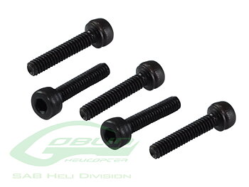 DIN 12.9 Socket Head Cap M2 x 10 (5pcs) - Goblin 770 [HC010-S]