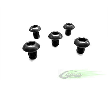 DIN 12.9 Button Head Socket Cap M3x4 (5pcs) - Goblin 630/700/770 [HC038-S]