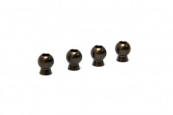 HOBAO Alu. Steering Ball End (4Pcs)