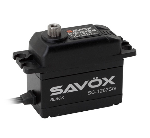 Savöx SC-1267SG Servo 21Kg 0,095s HV Coreless Black Edition