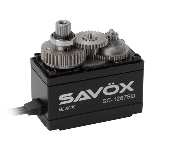 Savöx SC-1267SG Servo 21Kg 0,095s HV Coreless Black Edition - 2