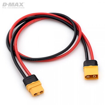 Dynomax B9671 Charging cable XT60 Male to XT60 14AWG 500mm
