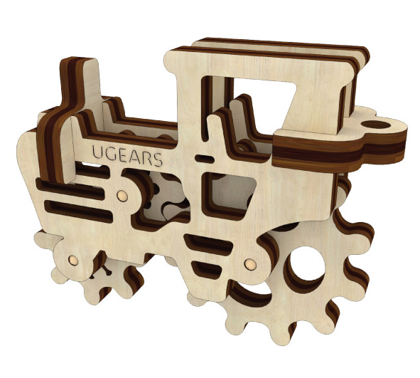 Ugears U-Fidget TribiK&S - 6