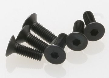 Traxxas 2542 Skruv M4x12mm Försänkt Insex (6)