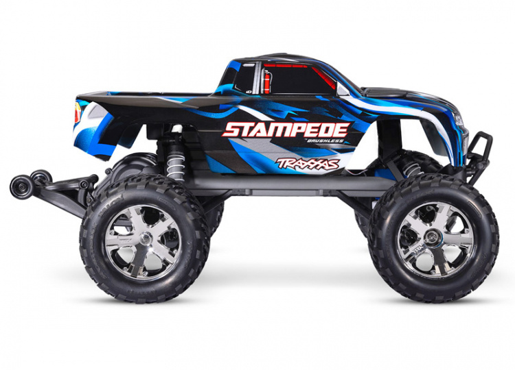 Stampede 2WD 1/10 RTR TQ BL-2s HD Blue - 4