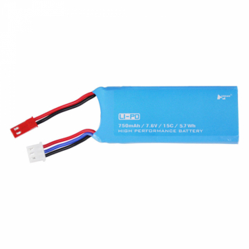 Hubsan H216A-04 Li-Po Batteri 2S 7,6V  750mAh 15C H216A