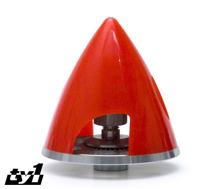Texson Spinner 38mm Röd 3mm axel El