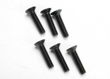 Traxxas 2547 Skruv M4x18mm Försänkt Insex (6)