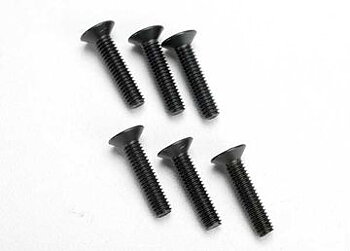 Traxxas 2547 Skruv M4x18mm Försänkt Insex (6)