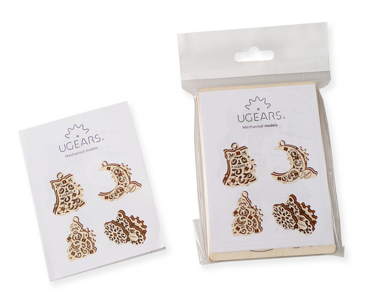 Ugears U-Fidget Gearsmas - 2