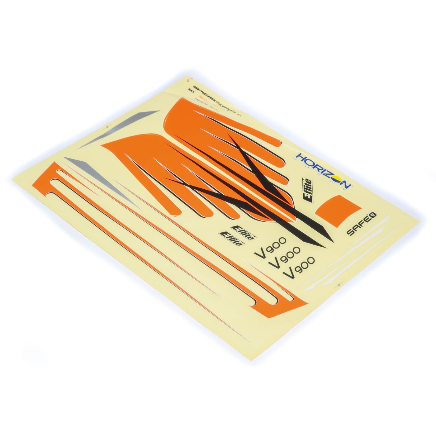 E-flite Decal Sheet: V900