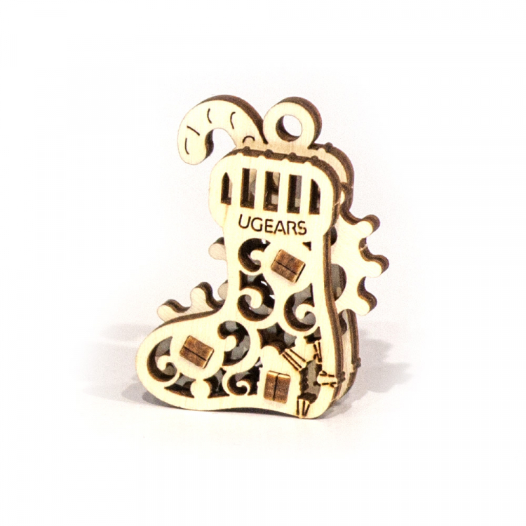 Ugears U-Fidget Happy New Gear - 3