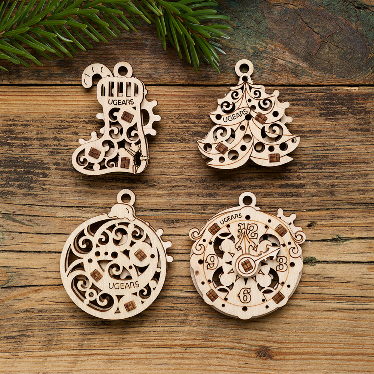 Ugears U-Fidget Happy New Gear - 7