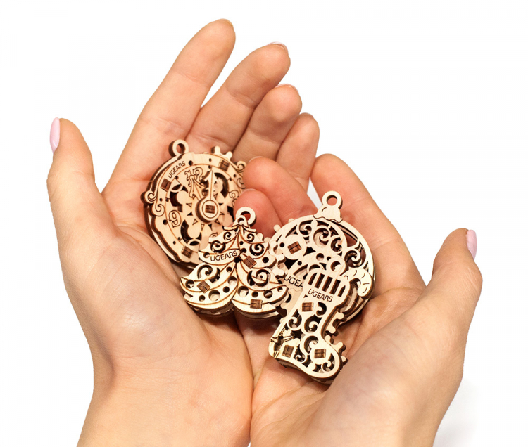 Ugears U-Fidget Happy New Gear - 10