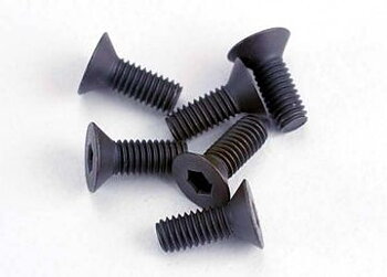 Traxxas 2550 Skruv M3x8mm Försänkt Insex (6)