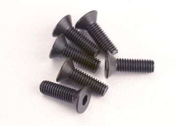Screws M3x10mm Countersunk Hex Socket (6)