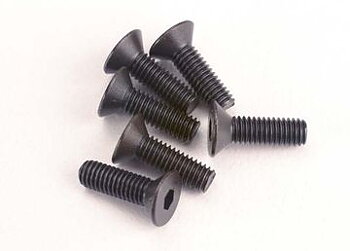 Traxxas 2551 Skruv M3x10mm Försänkt Insex (6)