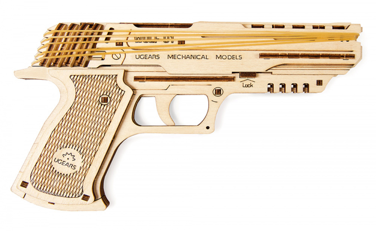 Ugears Wolf-01 Handgun - 8