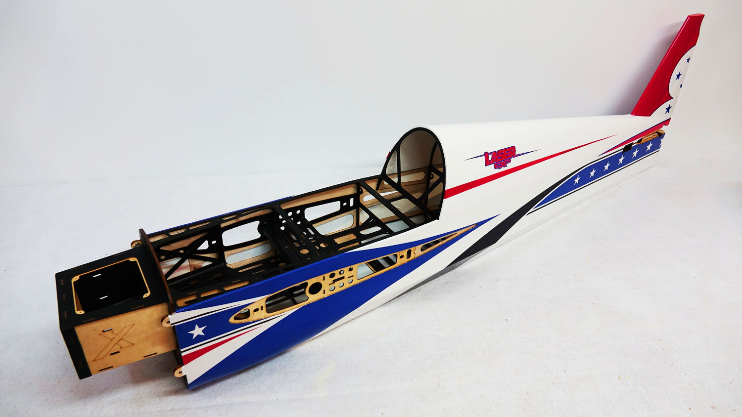 Extreme Flight Laser74 V2 Printed Scheme