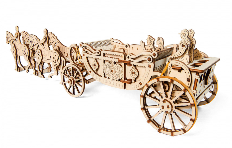 Ugears UG70050 Royal Carriage (Limited Edition) - 2